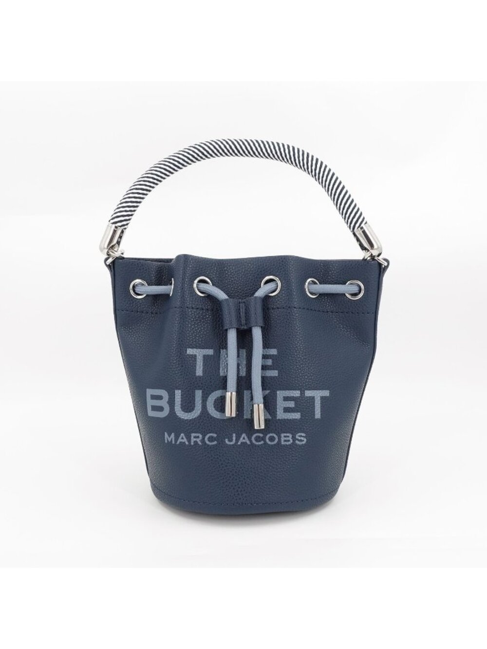 Marc Jacobs Women's The Bucket Leather Bucket Crossbody Bag Blue Sea OS